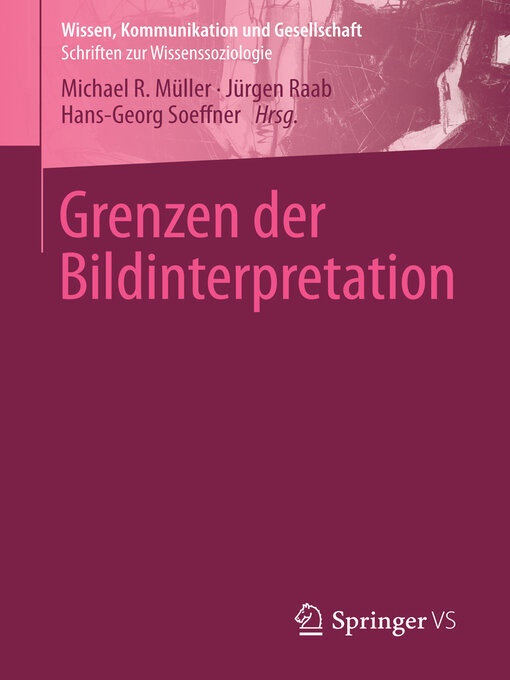 Title details for Grenzen der Bildinterpretation by Michael R. Müller - Available